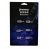 SILLETA JIMMY WESS PARA PUENTE DE GUITARRA ELECTRICA COLOR CROMADO