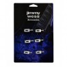 SILLETA JIMMY WESS PARA PUENTE DE GUITARRA ELECTRICA COLOR CROMADO SGSD-03ACR-CK