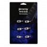 SILLETA JIMMY WESS PARA PUENTE DE GUITARRA ELECTRICA COLOR CROMADO SGSD-03ACR-CK