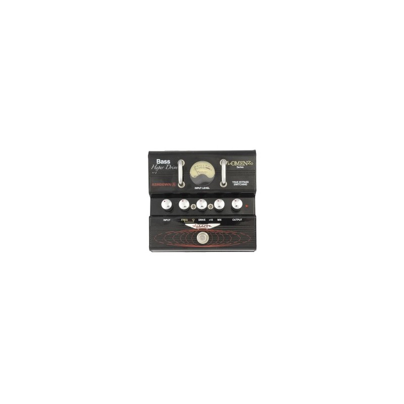 PEDAL ASHDOWN P/BAJO ELECTRICO DISTORTION BASS HYPER DRIVE LOMENZO