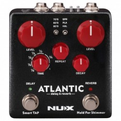 PEDAL NUX NDR-5 ATLANTIC DELAY & REVERB
